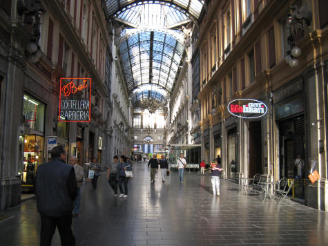 Shopping in Genoa Italy