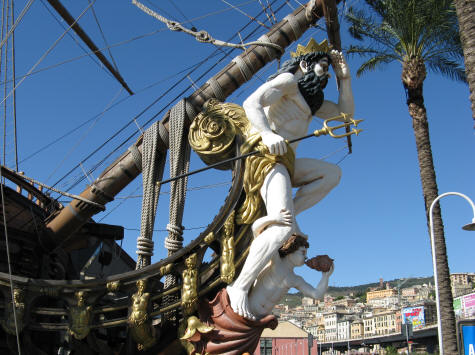 Genoa Italy Pirate Ship