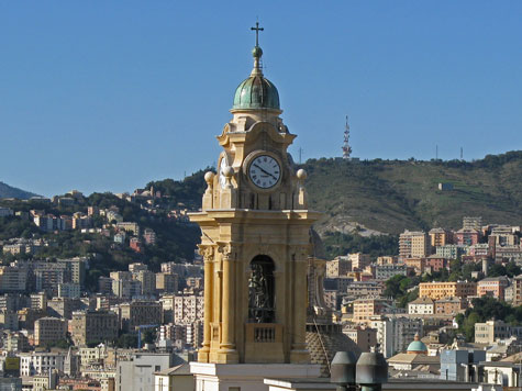 Landmarks in Genoa Italy (Genova Italia)