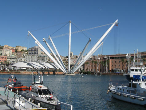 Old Port of Genoa Italy (Porto Antico)