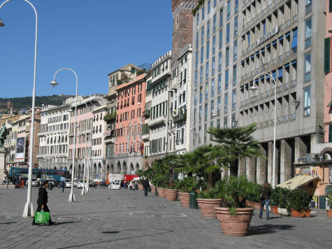 Piazza Carciamento in Genoa Italy